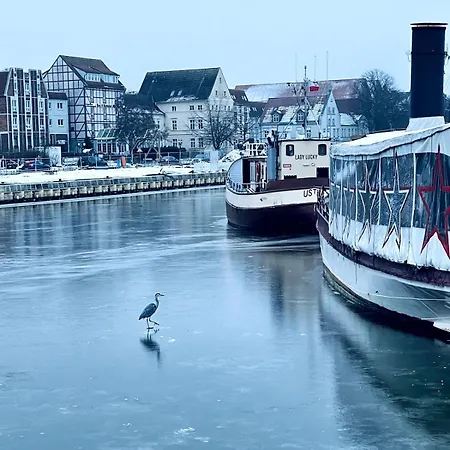 Апартаменты Mit Grosser Dachterrasse Im Herzen Greifswalds *
