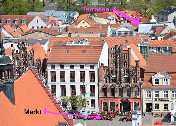 Mit Grosser Dachterrasse Im Herzen Greifswalds Διαμέρισμα