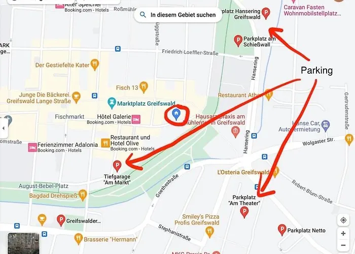 Διαμέρισμα Mit Grosser Dachterrasse Im Herzen Greifswalds Γκράιφσβαλντ