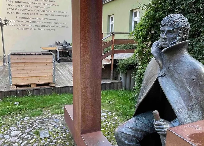 Διαμέρισμα Mit Grosser Dachterrasse Im Herzen Greifswalds