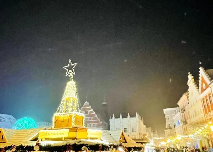 Διαμέρισμα Mit Grosser Dachterrasse Im Herzen Greifswalds *